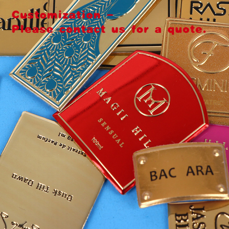 Perfume Fragrance Manufacturers - benutzerdefinierte. Kundenspezifische Luxusprodukt-Duft-Parfümflaschenetiketten, Folie, mattweiß, private