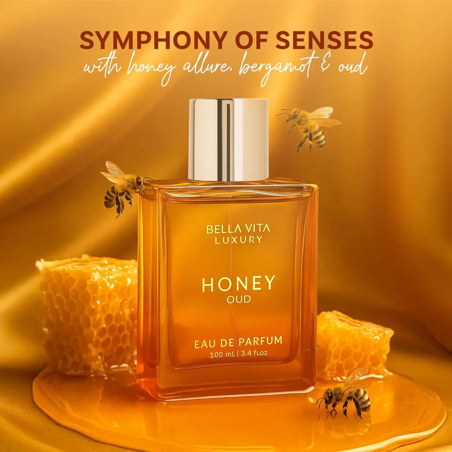Perfume Quality Fragrance Oils - BellaVita Luxus Honey Oud EDP 3,4