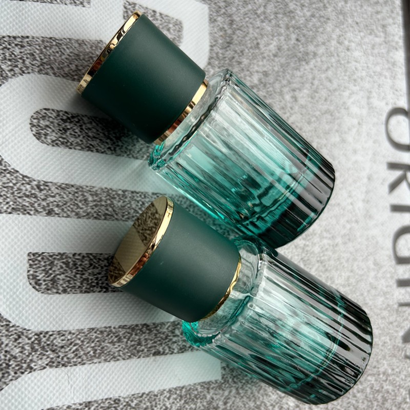 Perfume Fragrance World Qahwa - 30/50ml Glas-Parfümflasche mit Sprühkopf, Leerer Nachfüllbarer