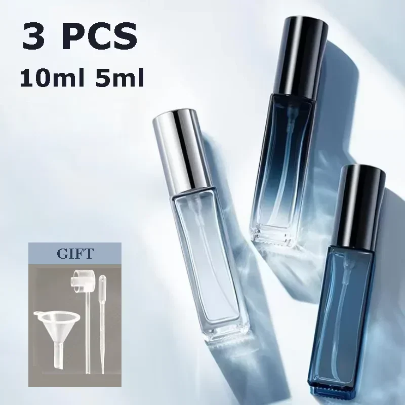 Perfume Fragrance World Qahwa - 3 Stück 5ML 10ML Mini-Parfüm-Sprühflaschen aus