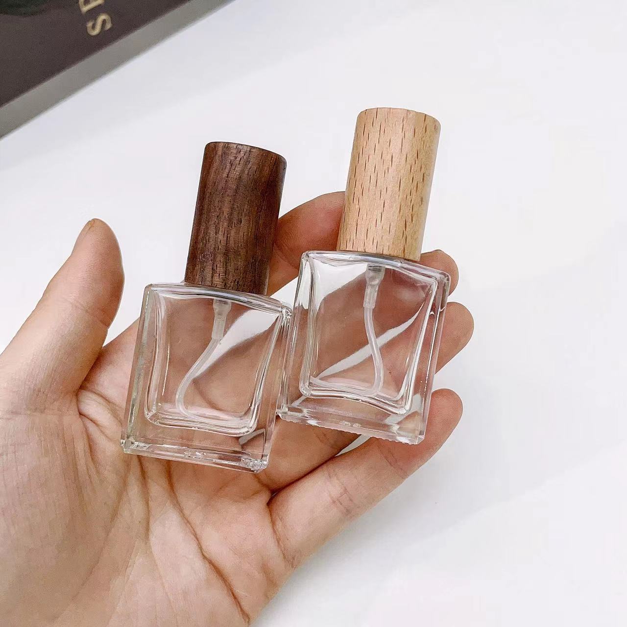 Perfume Fragrance Ingredients - 10ml transparente dicke Glas-Parfüm-Sprüh flasche mit