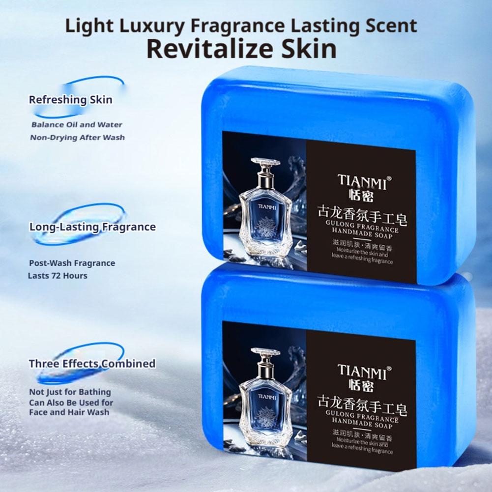 Perfume Fragrance Soap - Men Gulong Parfümseife 3-in-1 Reinigungsriegel für