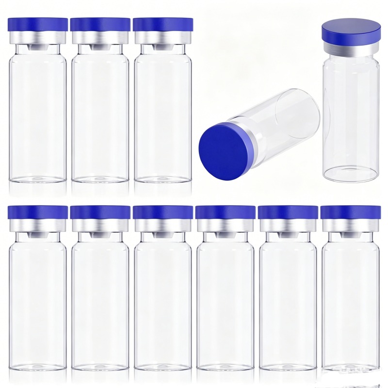 Fragrance Atomizer Pump - 20/50/100 Stück Mini-Glasfläschchen mit Kappen, tragbare