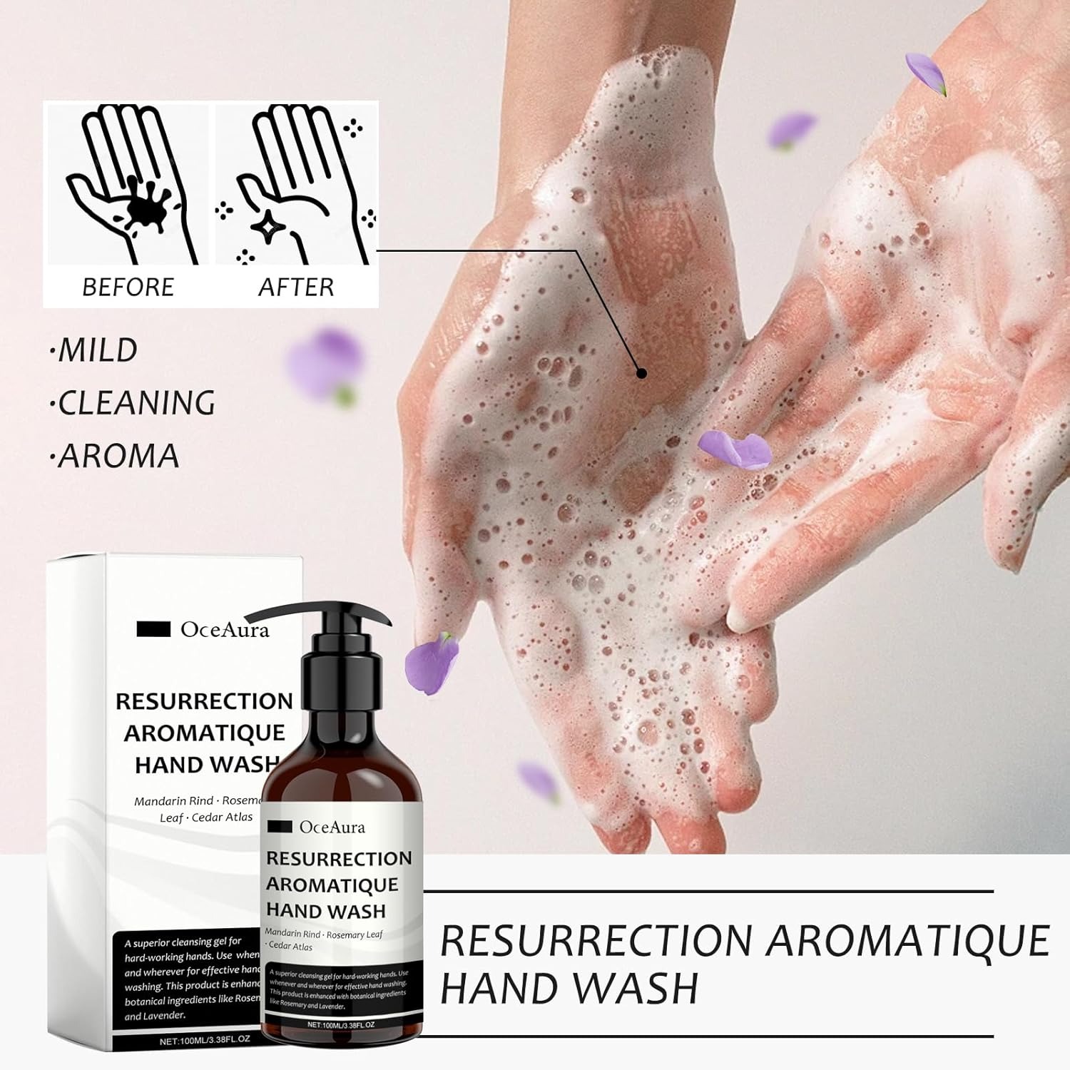 100 ml aromatisches Händedesin – Perfume Fragrance Soap Bewertung und Preis