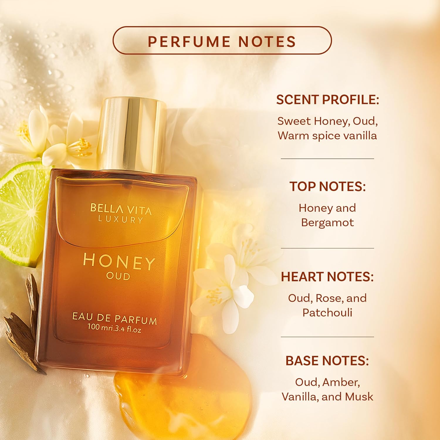 BellaVita Luxus Honey Oud EDP  – Perfume Quality Fragrance Oils Bewertung und Preis