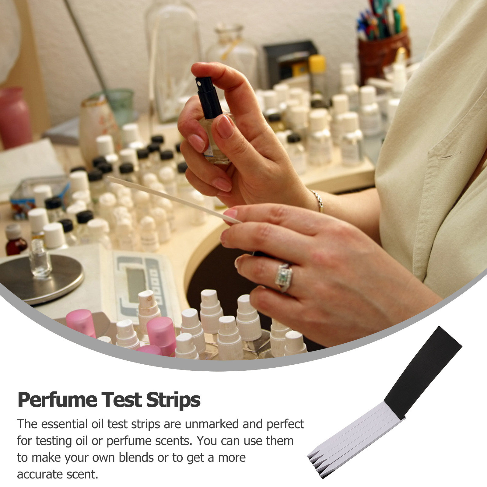 100 Stück Parfüm-Teststreifen  – Perfume Quality Fragrance Oils Bewertung und Preis